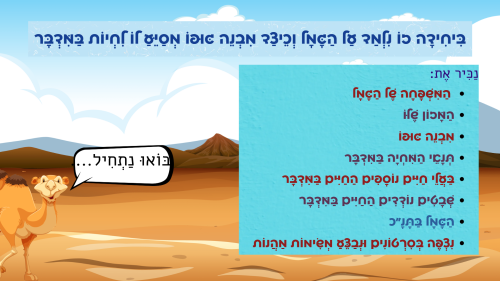 ⁦הגמל⁩ – תמונה ⁦2⁩